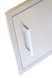 Sunstone Signature Series Single Door - Easy to install with pre-drilled holes and reversible doors for flexible use.