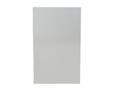 Sunstone 21" Height Upper Wall Cabinet End Panel in 304 Stainless Steel with #4 brushed finish, perfect for creating a finished appearance in your kitchen.