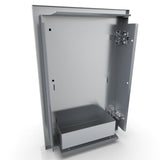 Sunstone Designer Series 15" Multi-Configurable Single Door with Shelf, showcasing sleek design and durable 304 stainless steel construction.