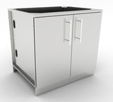 Sunstone 30" Full Height Double Door Base Cabinet featuring ample storage and adjustable door shelves.