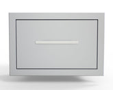 Sunstone Signature Series 17" Beveled Frame Swivel Paper Towel Holder showcasing its sleek design in stainless steel.