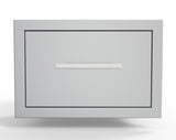 Sunstone Signature Series 17" Beveled Frame Swivel Paper Towel Holder showcasing its sleek design in stainless steel.