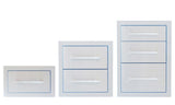 Sunstone Signature Series 6" Beveled Frame Drawer Unit showcasing soft-closing drawer tracks for easy use.