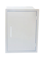 Sunstone Signature Series 17" x 24" Beveled Frame Weather Sealed Dry Storage Pantry with soft-close drawer track and sturdy handles.