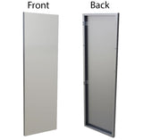 Elegant Sunstone 42" Height Upper Wall Cabinet End Panel showcasing brushed finish design