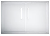 Sunstone Signature Series Double Doors showcasing a stylish 304 stainless steel construction designed for all weather durability.