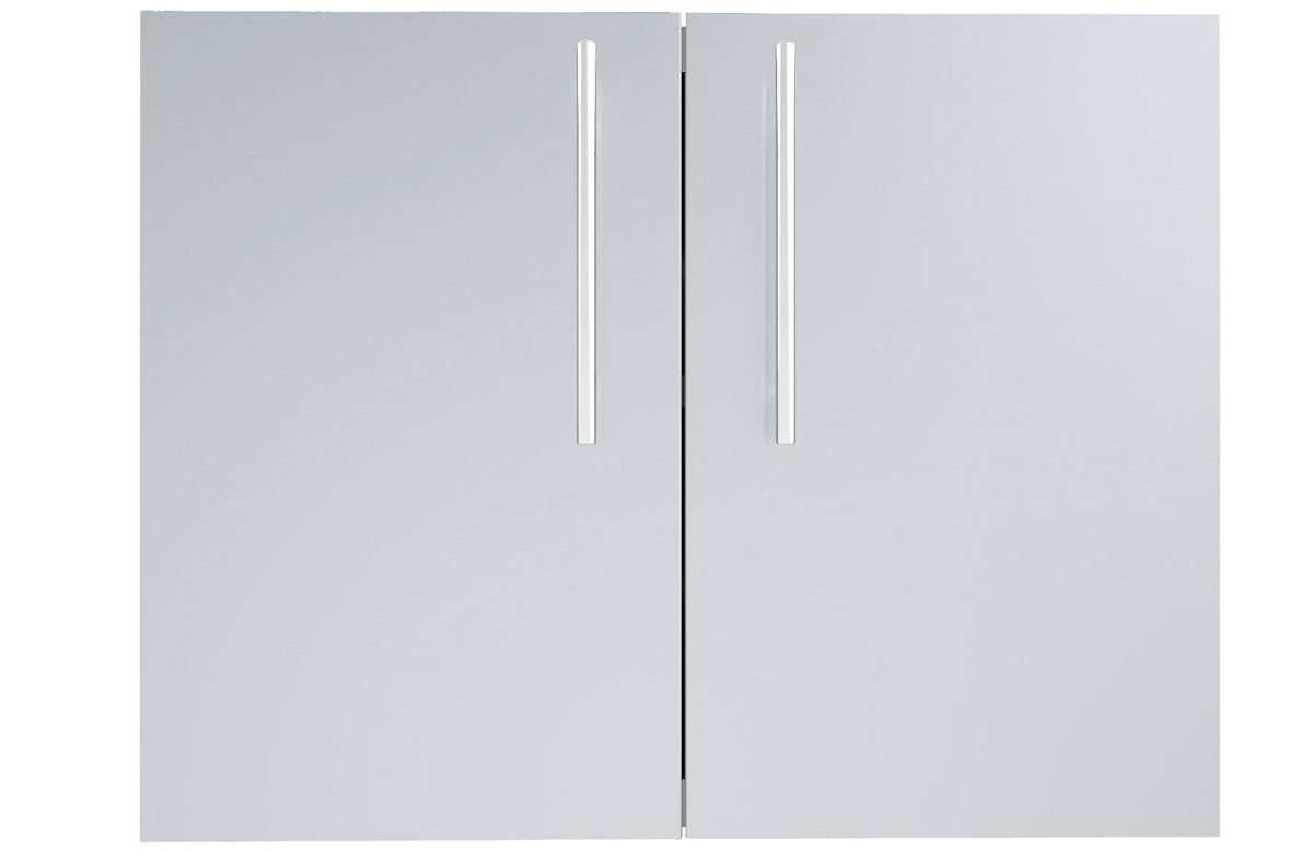 Sunstone Designer Series 30 inch Multi-Configurable Double Door with Door Shelves showcasing a sleek design for BBQ tools and spices.