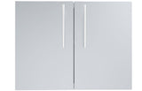 Sunstone Designer Series 30 inch Multi-Configurable Double Door with Door Shelves showcasing a sleek design for BBQ tools and spices.