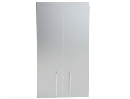Sunstone 24" Full Height Double Door Cabinet with Four Shelves for organized storage, feature 304 stainless steel design for durability.