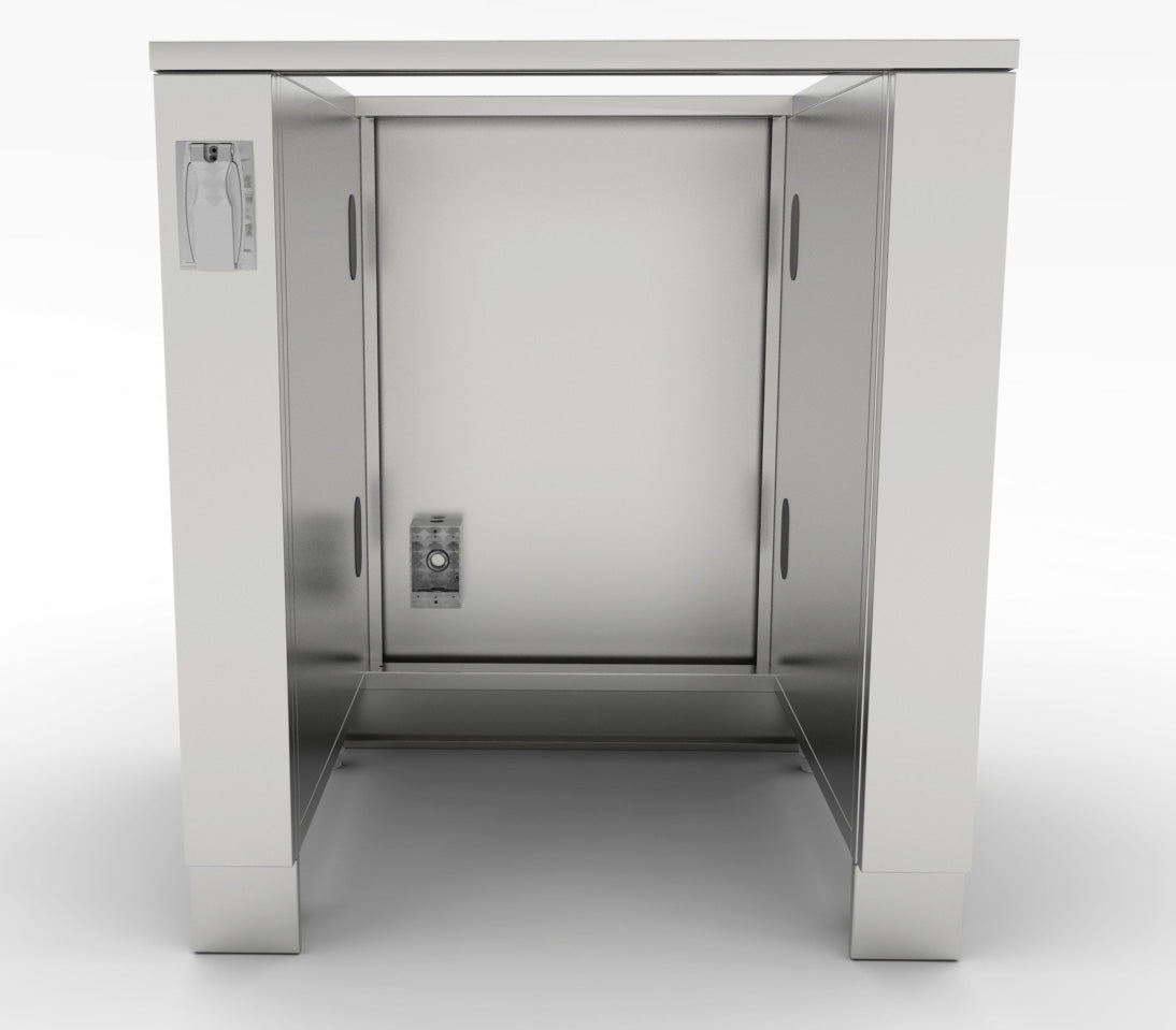 Stylish Sunstone Appliance Cabinet with durable 304 stainless steel, perfect for enhancing your outdoor kitchen setup.