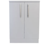 Sunstone 24" Full Height Double Door Base Cabinet with Two Shelves & Door Pockets, ideal for outdoor storage solutions.