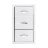 Summerset 17″ North American Stainless Steel Triple Drawer cutout dimensions for a perfect fit.