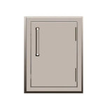Bonfire Vertical Single Door 17" x 24" featuring durable 304 stainless steel construction and heavy-duty hinges.