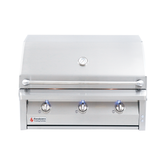 RCS Drop-In Grill 36” showcasing its sleek stainless steel design for high-heat cooking.