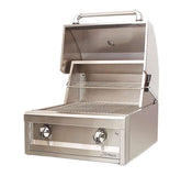 Artisan American Eagle 26" Built-In Grill with 2 burners, showcasing durable 304 stainless steel construction and designed for optimal grilling performance.