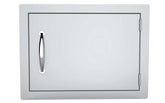 Sunstone Classic Series Flush Style 20x14 Single Door access door in 304 stainless steel, ideal for outdoor kitchens or island installations.