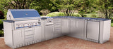 Sunstone 30" Weather Sealed Dry Storage Pantry with Multi-Drawers and Shelves