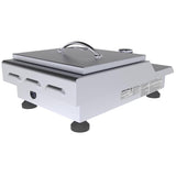 Sunstone Ruby Series 13” Counter-top or Drop-in Versa Single Burner showcasing its sleek design and sturdy construction.