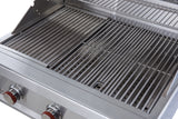 Sunstone Ruby 30" 3 Burner Pro-Sear Grill showcasing its sleek stainless steel design.
