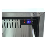 RCS 2-Drawer Fridge installed in an outdoor kitchen setting, demonstrating its spacious storage and elegant aesthetics.