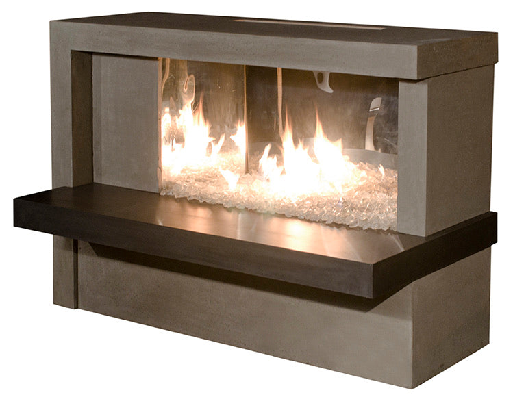 Outdoor fireplace