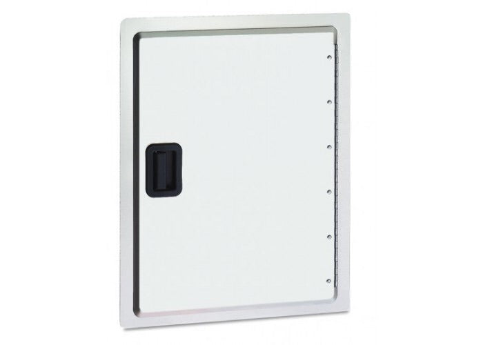 Inside view of AOG Single Access Door demonstrating reversible door swing and sleek design for easy access.