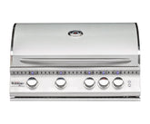 Summerset Sizzler Pro 32" Grill showing sleek design and stainless steel finish, perfect for outdoor cooking.