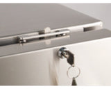 Fire Magic Outdoor Rated Kegerator 3594-D with stainless steel construction, perfect for outdoor entertaining.