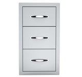Sunstone Classic Series Flush Style 17” Drawers and Paper Holder showcasing the sleek design and stainless steel construction.