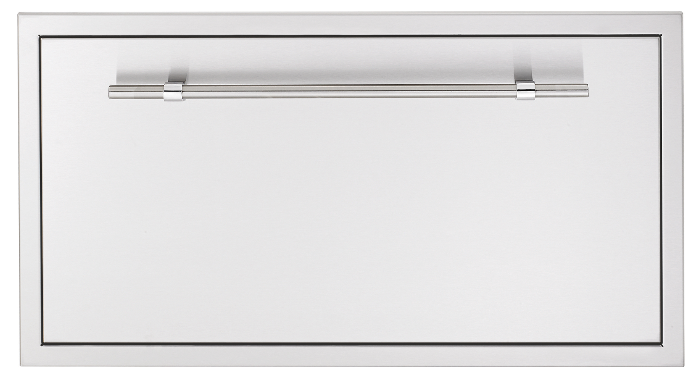 American Muscle Grill Single Drawer with 304 stainless steel construction and soft closure feature.