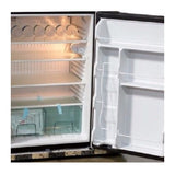 Summerset Refrigerator with 4.5 cubic feet storage capacity and adjustable shelves, ideal for outdoor kitchens and grilling.