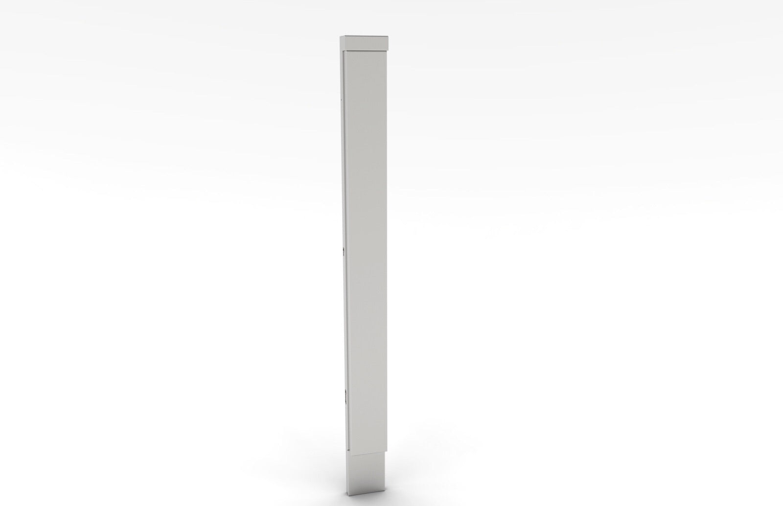Detailed view of the Sunstone 3" Spacer Panel for Cabinet Front highlighting its brushed finish and sturdy frame.