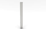 Detailed view of the Sunstone 3" Spacer Panel for Cabinet Front highlighting its brushed finish and sturdy frame.