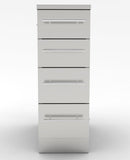 Stylish Sunstone 12" 4 Multi-Drawer Base Cabinet showcasing soft-close drawers and durable design.