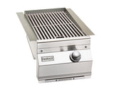 Fire Magic Aurora Single Searing Station showcasing high BTU performance for searing steaks and enhancing flavors.
