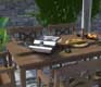 Sunstone Ruby Series 13” Counter-top or Drop-in Versa Single Burner demonstrating its versatility in outdoor cooking setups.