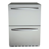 RCS 2-Drawer Fridge dimensions and specifications for a perfect fit in your outdoor kitchen.