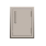 Bonfire Vertical Single Door 14" x 20" - Durable stainless steel construction, ideal for outdoor kitchens, featuring soft-close hinges and dual magnetic latches.
