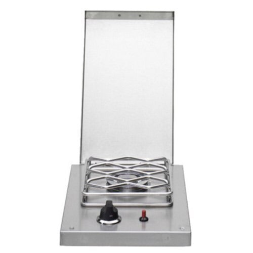 Summerset Single Side Burner showcasing its sleek design and durable #304 stainless steel construction for outdoor kitchens.