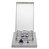 Summerset Single Side Burner showcasing its sleek design and durable #304 stainless steel construction for outdoor kitchens.