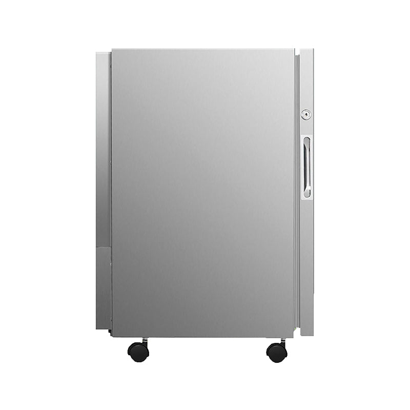 Equator Advanced Appliances OR230 Outdoor Refrigerator dimensions and specifications highlighted in an informative graphic.