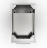 Sunstone Triple Drawer Base Cabinet installed in an outdoor kitchen, highlighting its modern design and functionality.