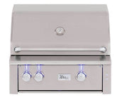 Summerset Alturi 30" Built-in Grill showcasing the durable #304 stainless steel construction and main burners.