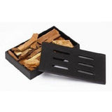 Broilmaster Cast Iron Smoker Box, durable and vented, perfect for adding smoky flavor to grilled meals.
