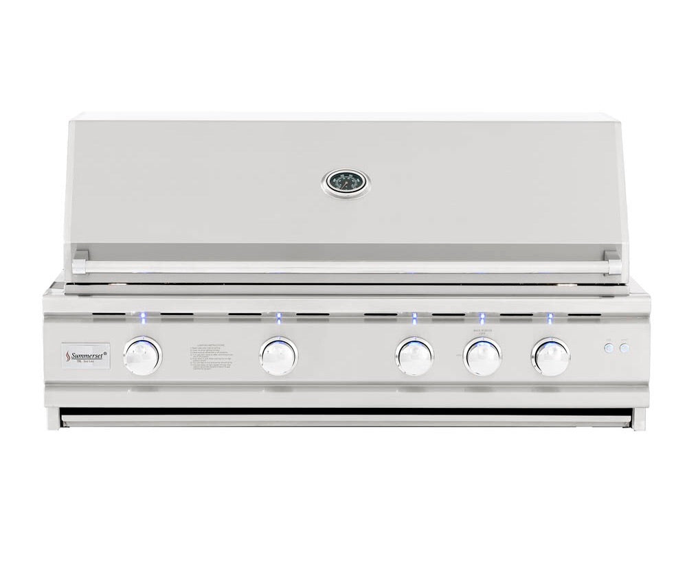 Summerset TRLD 44" Built-in Grill showcasing premium stainless steel design and powerful cooking features for outdoor kitchens.