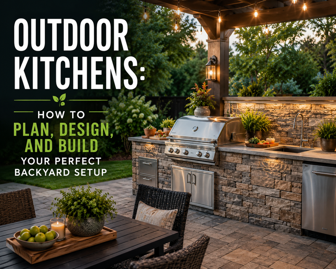 Outdoor Kitchens: How to Plan, Design, and Build Your Perfect Backyard Setup
