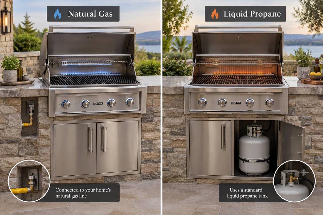 Natural Gas vs. Liquid Propane Grills: How to Choose the Right Fuel