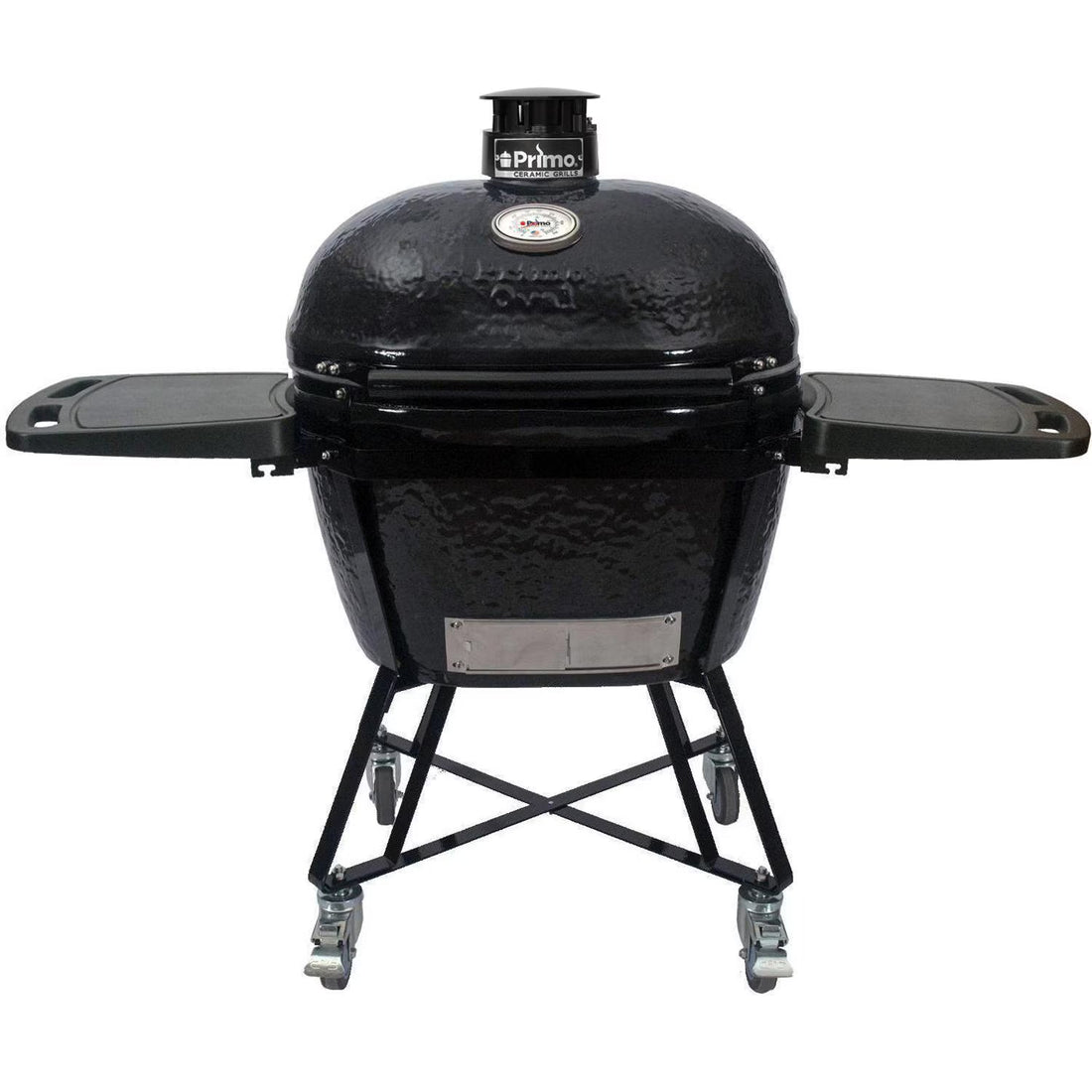 Primo Oval X-Large Ceramic Charcoal Grill - All-In-One Package PGCXLC