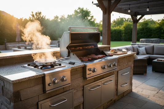 Why Every Outdoor Kitchen Needs a Side Burner
