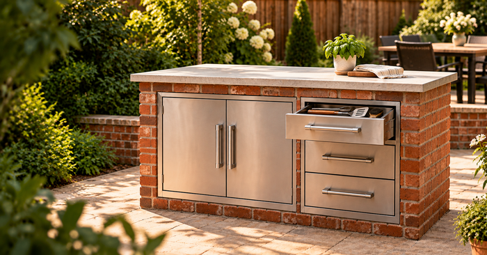 Outdoor Kitchen Storage
